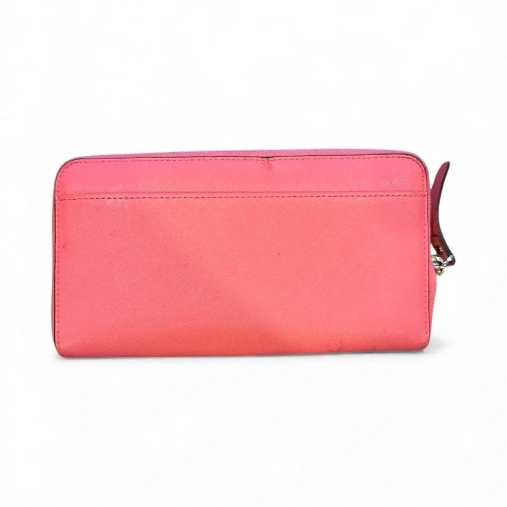 Kate Spade Coral Zip-Around Wallet